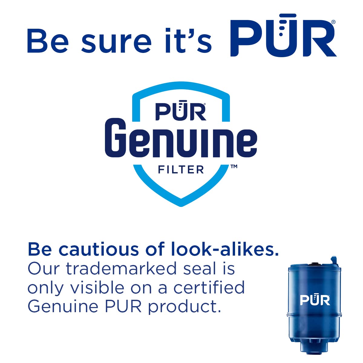 PUR PLUS Horizontal Faucet Mount Water Filtration System with 3-in-1 Lead Reducing Filter for Great-Tasting Filtered Tap Water, Lasts 100 Gallons, Fits Most Kitchen or Bathroom Faucets, Metallic Grey