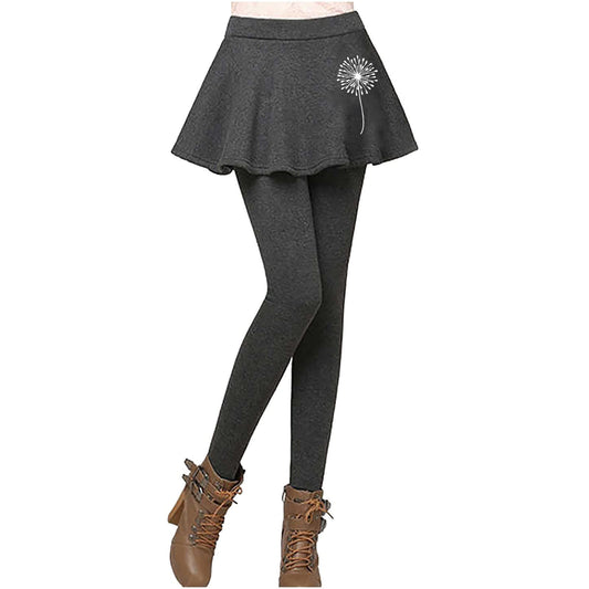 Aniywn Women's Leggings Skirt, Skirted Leggings, Active Skirt with Pockets, Tennis Pants Sports Fitness Culottes
