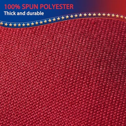 American Flag for Outside 3x5 FT, Deluxe Heavy Duty Spun Polyster, TearProof and Waterproof Super Tough Series, All Weather High Wind USA US Flag with Embroidered Stars, Sewn Stripes, Brass Grommets