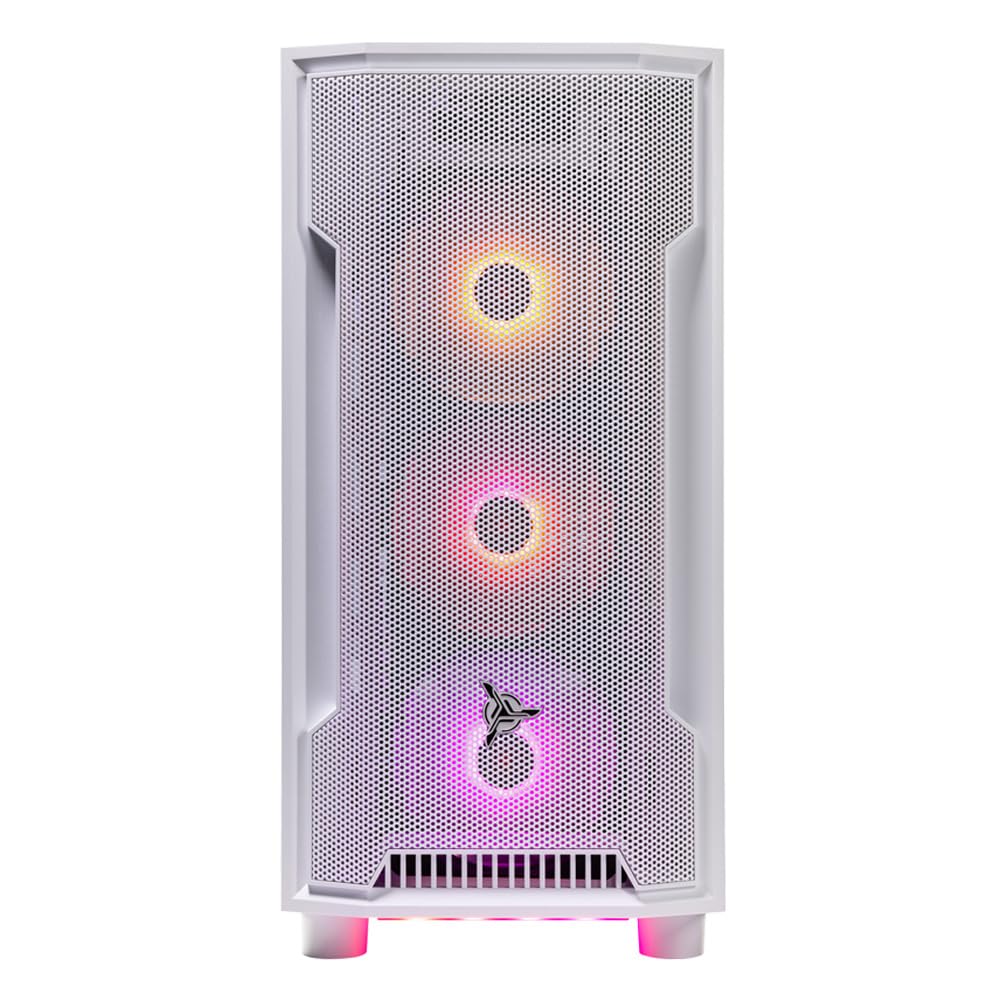 Skytech Archangel Gaming PC Desktop, Ryzen 7 7700 3.8 GHz (5.3GHz Turbo Boost), NVIDIA RTX 4060 8GB GDDR6X, 1TB SSD, 16GB DDR5 RAM 5200, 650W Gold PSU, Wi-Fi, Win 11 Home