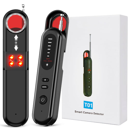 Hidden Camera Detectors, Bug Detector, Anti-Spy Camera Finder, GPS Tracker Detector, for Travel, Hotels, Bathroom, and Car