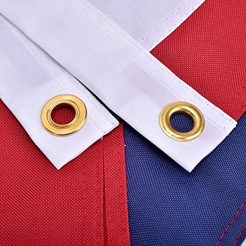 American Flags for Outside 3x5, HeavyDuty American Flag for High Wind Outdoor, UV Protected/Sewn Stripes/Embroidered Stars/Brass Grommets, US Flag Built for The Toughest Conditions