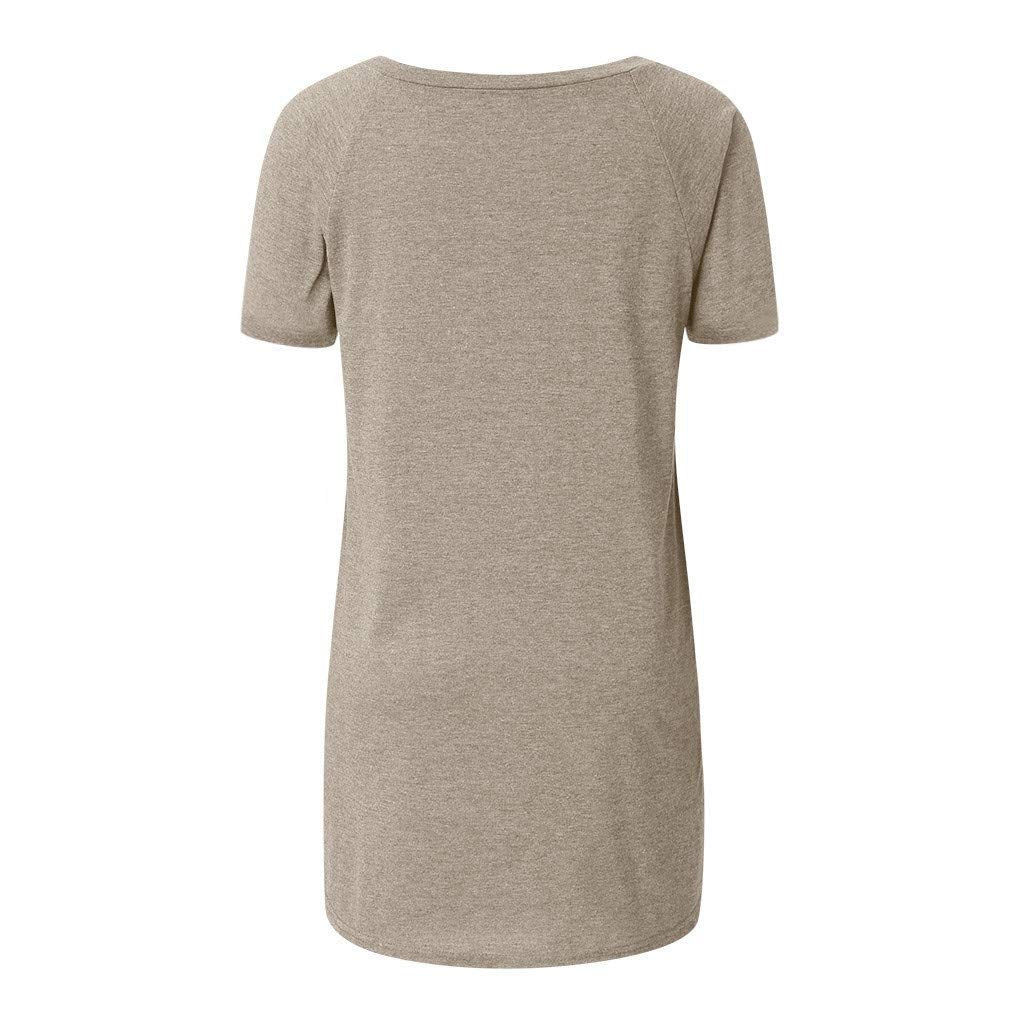 Aniywn Women's Plus Size Sweatshirt Tops Ladies Baggy Long Sleeve Thin Solid/Printing Pullover Blouse T Shirts