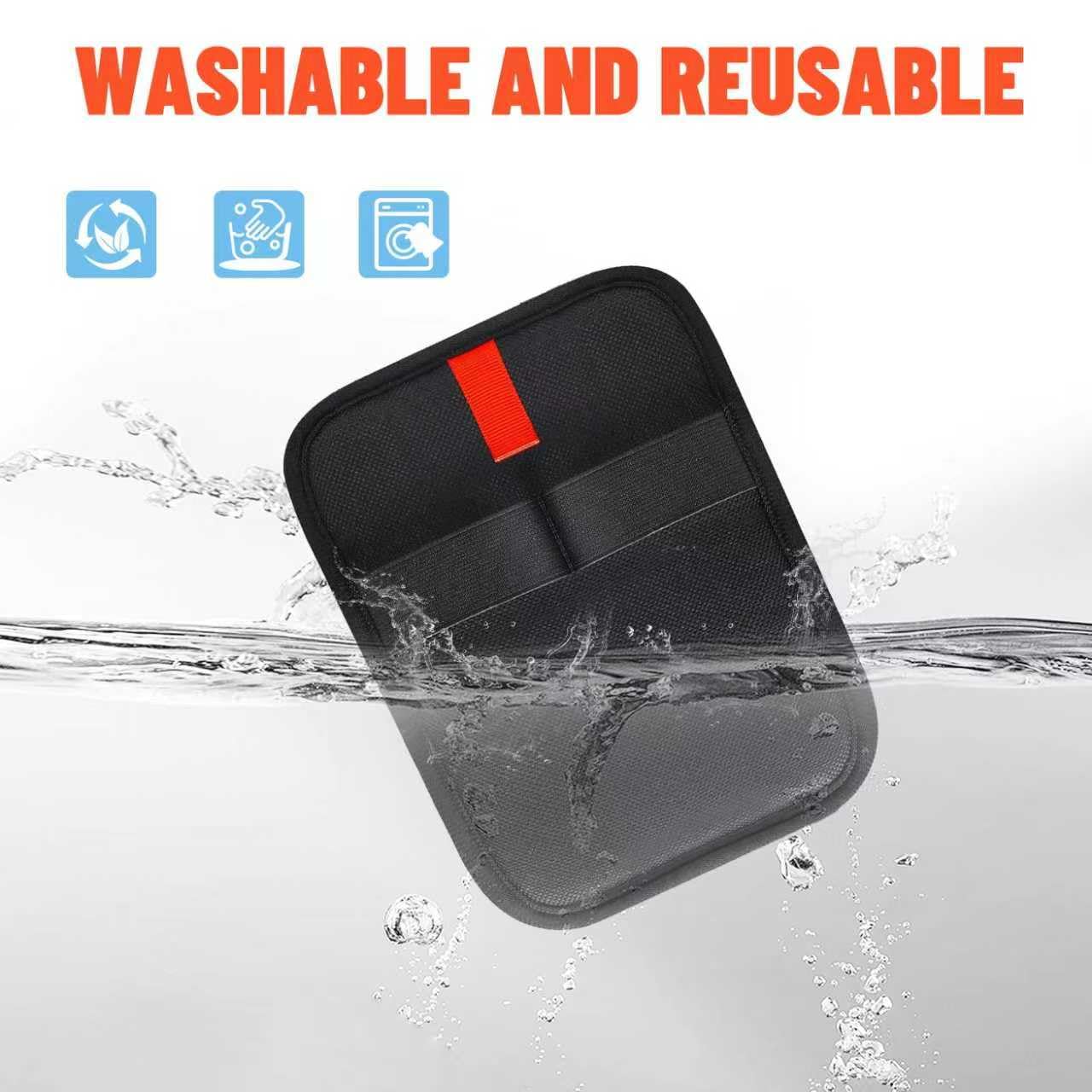 Aiwojiujiu 2 Pcs Upgraded Pet Hair Removal Glove, Washable Electrostatic Gloves Pet Hair for Cats & Dogs, Reusable Pet Hair Remover Tool for Carpet, Curtain, Clothing, Couch, Car Seat