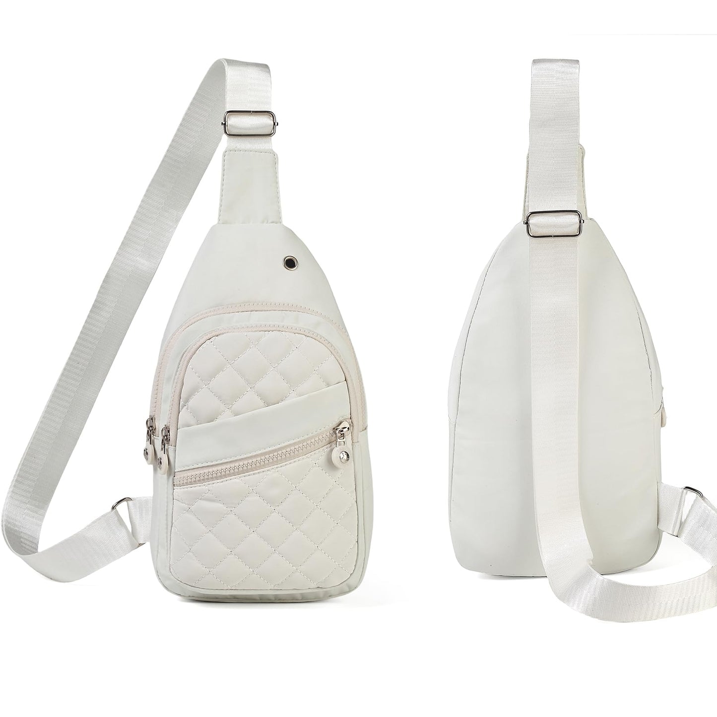 YAZEKOUS Small Sling Bag for Women Men, Crossbody Sling Backpack, Casual Daypack Backpacks Crossbody Bag for Hiking Travel
