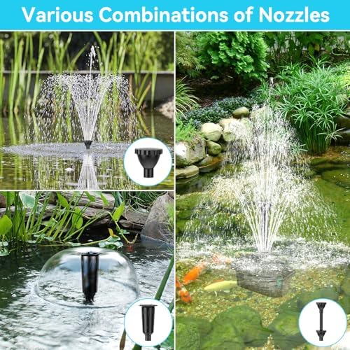 Antfraer Pond Filter with Pump Kits, Pond Filters for Outdoor Ponds Built In 660GPH Pond Pump, Pond Filter Box Suitable for Garden, Fountain, Pond, Animal Sink, Waterfall, Aquarium-Corded Electric