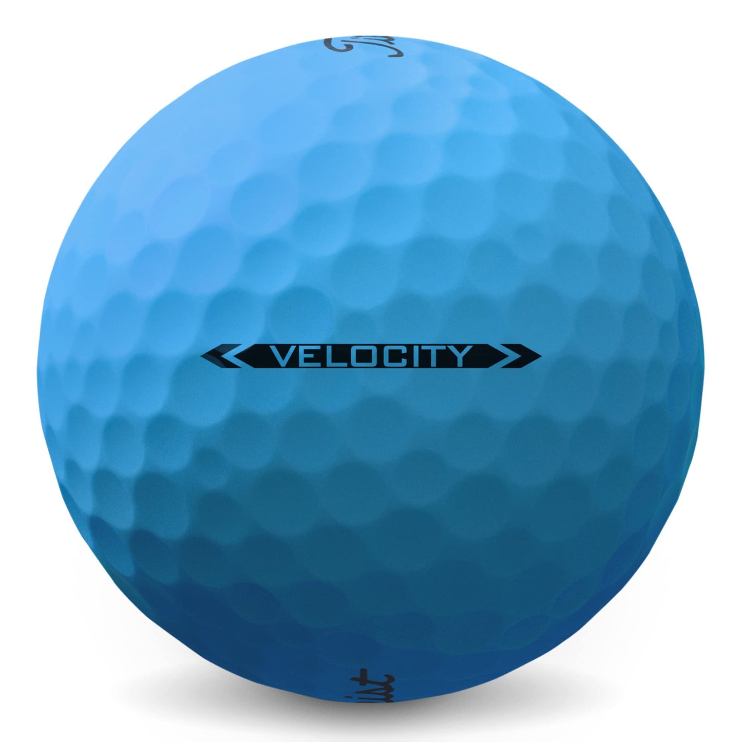 Titleist Velocity Golf Balls Matte Blue 1 Dozen