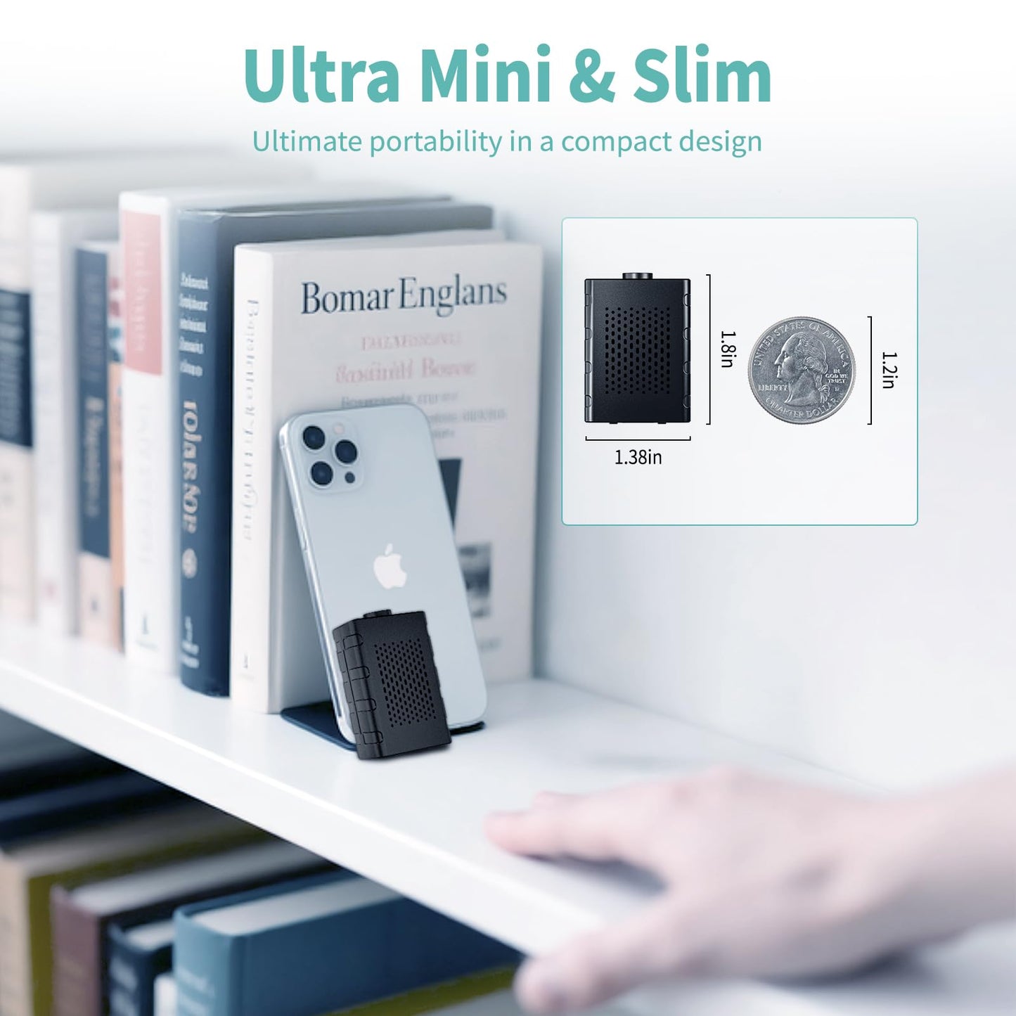 Hidden Camera, Nanny Cam for Home | 2025 4K HD Mini Security Camera, Free Cloud & SD Storage, Works with/Without WiFi for Baby/Pet/Nanny Monitoring