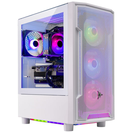 Skytech Archangel Gaming PC Desktop, Intel i5 13400F 2.5 GHz (4.6GHz Turbo Boost), NVIDIA RTX 4060 8GB GDDR6, 2TB SSD, 32GB DDR5 RAM 5200 RGB, 650W Gold PSU, Wi-Fi, Win 11 Home
