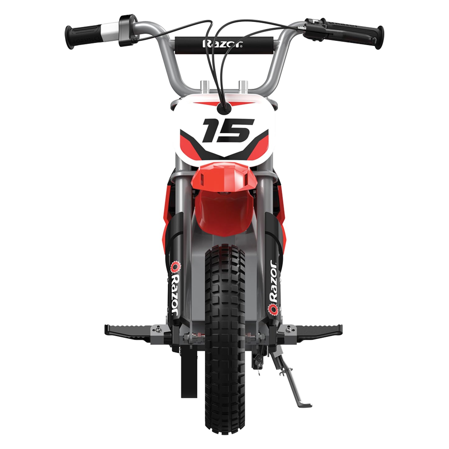 Razor MX400 Dirt Rocket Kids Electric Motocross Bike, 14 Mph, 60 Min Runtime, Ages 8+, Red