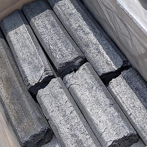 BBQ Bamboo Charcoal,Premium BBQ Experience,100% Natural,Chemical-Free,Smokeless Bamboo Charcoal,Up to 7 Hours of Continuous Use,Long-Lasting Charcoal Fuel,10-Pound Packaging