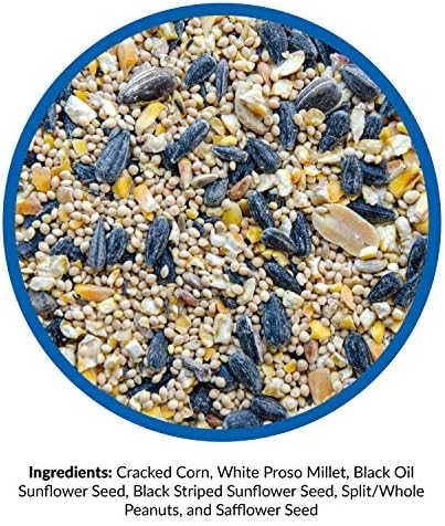 Lyric Wild Bird Mix - Wild Bird Food for Outside Feeders - Attracts Doves, Jays and many more - 40 lb. Bag