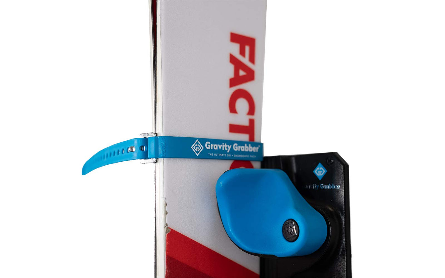 Gravity Grabber 15" Voile Strap with Aluminum Buckle | Super Strong, UV-Resistant Polyurethane Strap | Holds Tension | Multi-Use Strap | Secure, Bundle, Repair (Cyan, 1-Pack)