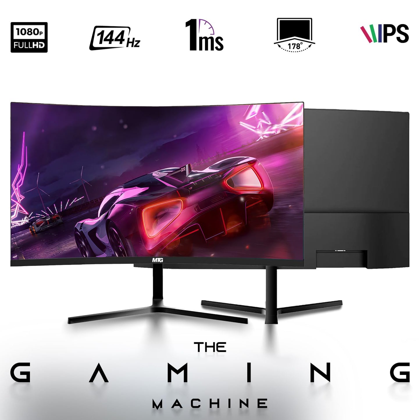 Dell Desktop PC Gaming Bundle - Core i7, 16GB RAM, 1TB SSD, 27-inch Curved Monitor, GT 1030, RGB Keyboard with AI-Enhanced Copilot Key and Mouse, RGB Headphone, Webcam, Wi-Fi, Win 11 Pro (Renewed)