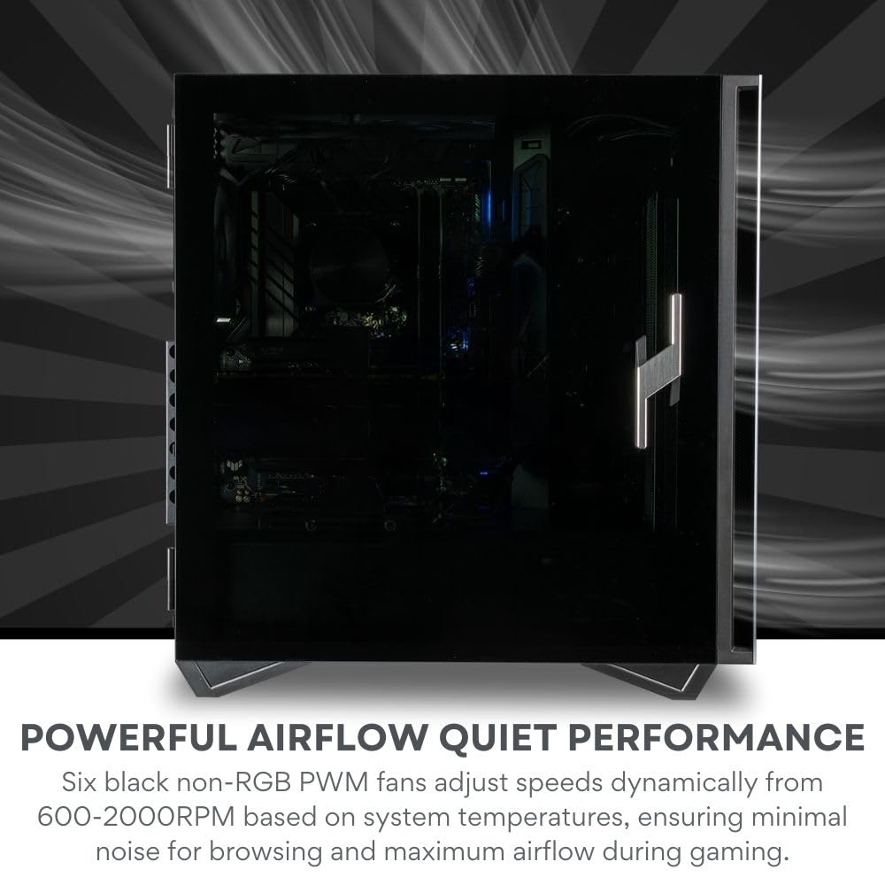 Sentinel Gaming Desktop - NVD GeForce RTX 5070 Ti 16GB, Intel 20-Core i7-14700KF (~ i9-13900K) Processor, 32GB DDR5 RAM, 2TB NVMe SSD, WiFi 6E, Windows 11 Pro - Liquid Cooled Tower Gamer Computer