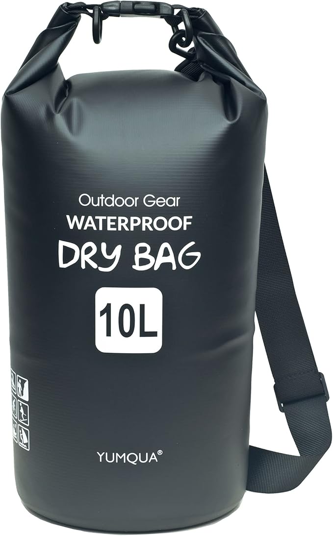 Waterproof Dry Bag Backpack 5L/10L/20L/30L/40L, Roll Top Floating Waterproof Storage Bags for Kayaking, Boating, Swimming, Hiking, Camping and Fishing
