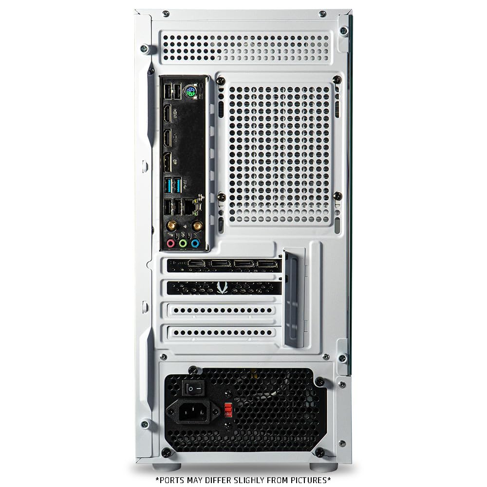 ViprTech Stryker 3.0 Liquid-Cooled PC - AMD Ryzen 7 (4.1GHz Turbo), RTX 3060 12GB, 32GB DDR4 3200, 1TB NVMe SSD, 700W PSU, WiFi BT, Win 11 Pro, RGB, Gaming Desktop Computer Prebuilt, White