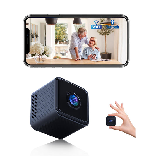 BAGMARVELL Hidden Camera,2K WiFi Indoor Spy Camera,SD Storage,Long Battery Life, Clear Niaht Vision, Al Motion Detection, Real-Time Record Security Wireless