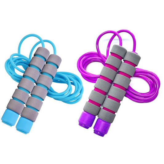 Jump Rope for Kids - Adjustable Soft Skipping Rope with Skin-Friendly Foam Handles for Kids, Boys, Girls, Children - Outdoor Fun Activity, Great Party Favor, Exercise Activity & Fitness