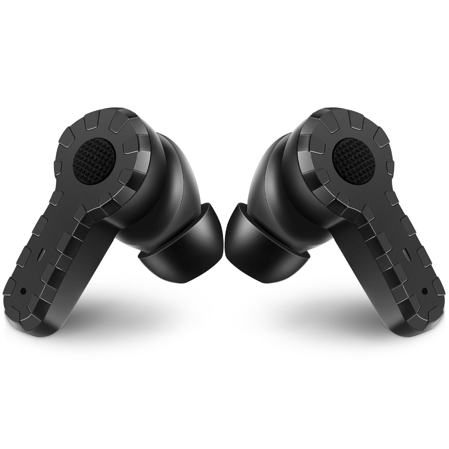 ARM NEXT Electronic Bluetooth Sound Suppression Ear Hearing Protection, NRR 27dB Wireless Earplug with Rechargeable Case, in-Ear Gun Sound Amplification Earbud for Shooting, Hunting and Range (Black)