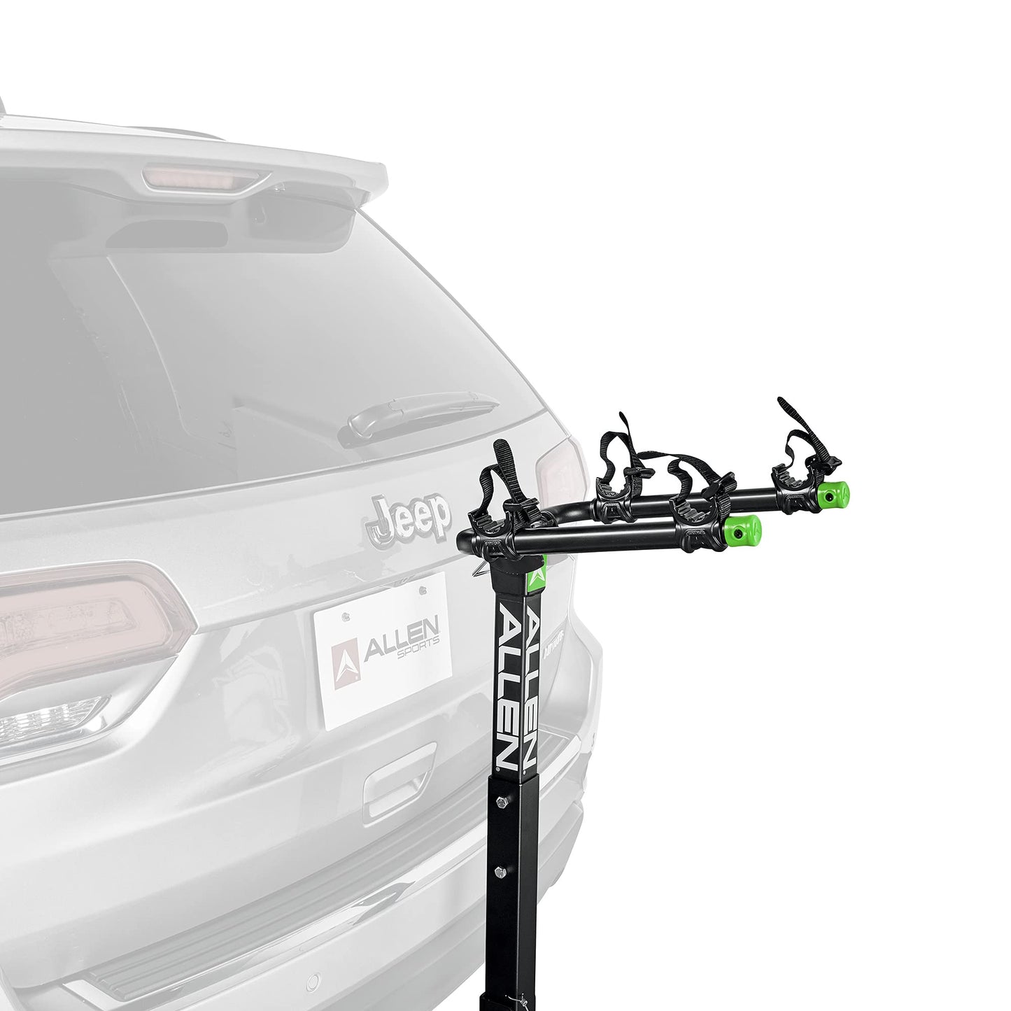 Allen Sports Deluxe 2-Bike Hitch Mount Rack, Model ZN520 Black