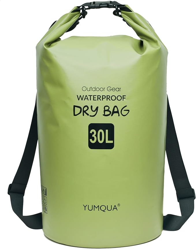 Waterproof Dry Bag Backpack 5L/10L/20L/30L/40L, Roll Top Floating Waterproof Storage Bags for Kayaking, Boating, Swimming, Hiking, Camping and Fishing