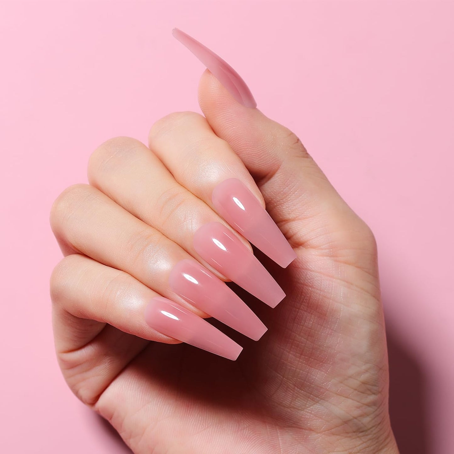 AIMEILI Poly Nail Extension Gel Builder Nail Gel Hema Free Poly Nail Enhancement Nail Art Design DIY Salon Nail At Home Gift for Women Nail Gel - 063