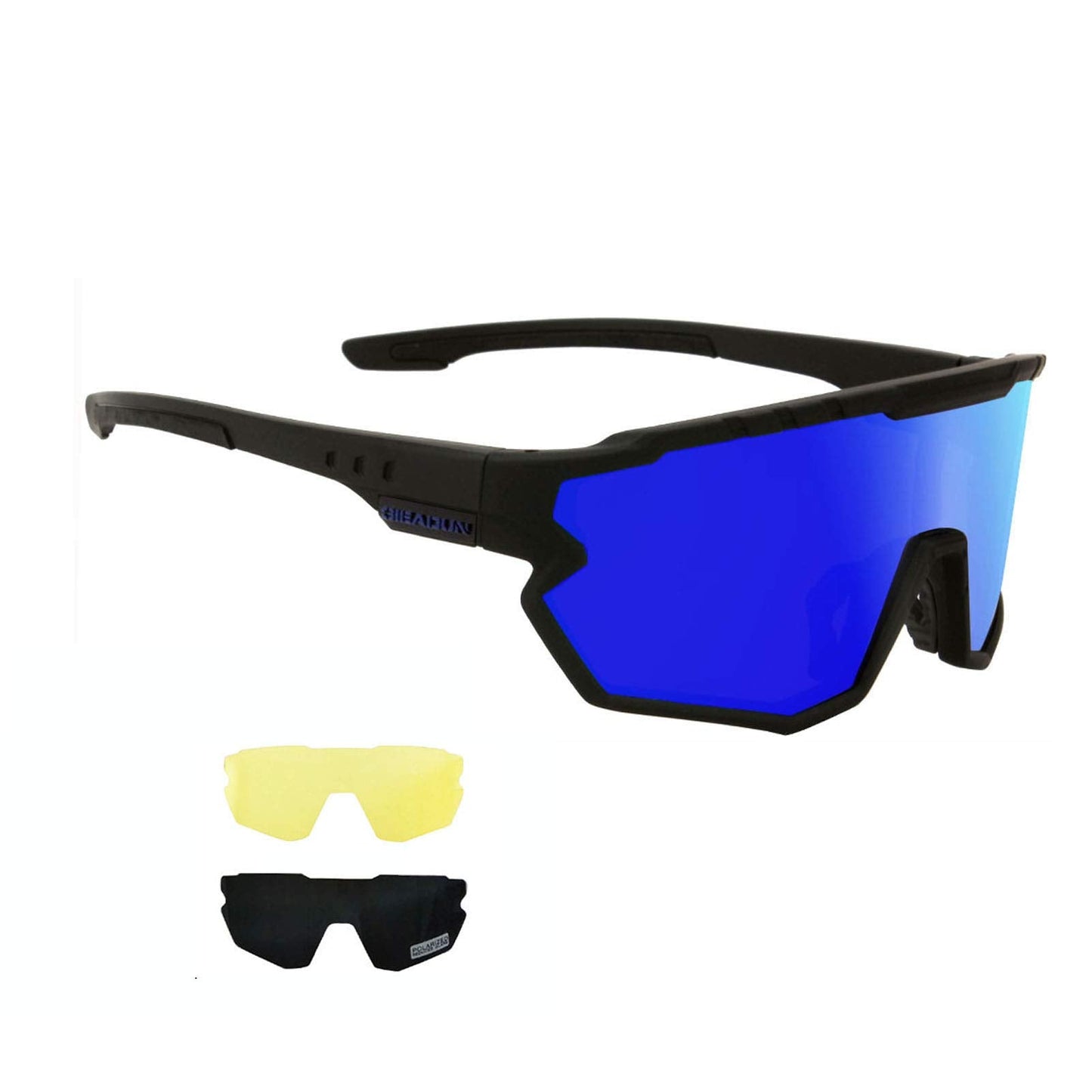GIEADUN Sports Sunglasses Polarized Cycling Glasses Adults and Youth softball Glasses Baseball,Fishing, Ski,Golf
