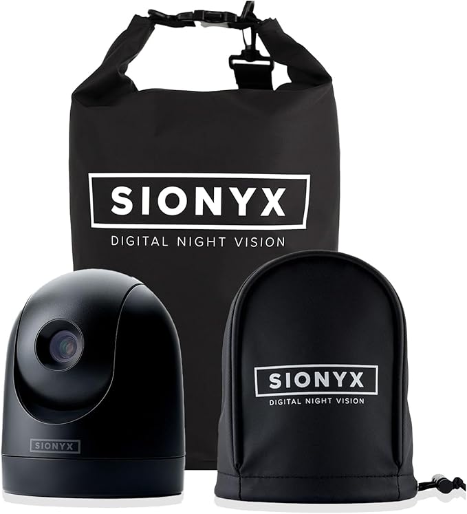SiOnyx Nightwave Camera, Waterproof Dry Bag, Vinyl Cover, Black