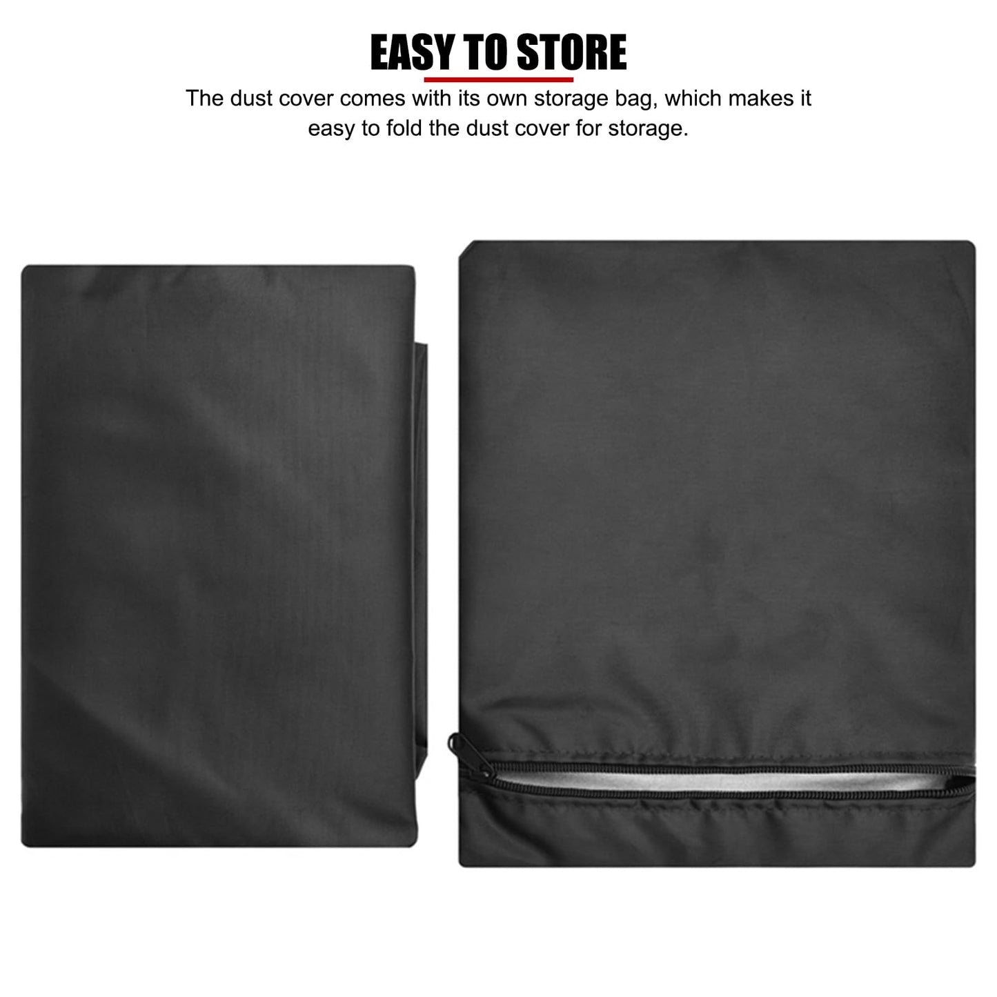EVTSCAN 79x37x59 in Universal Waterproof Cover for Folding Treadmill or Exercise Bikes, 210D Oxford Cloth with Silver PU Coating, Full Coverage, Easy to Clean for Home Gym Indoor Outdoor