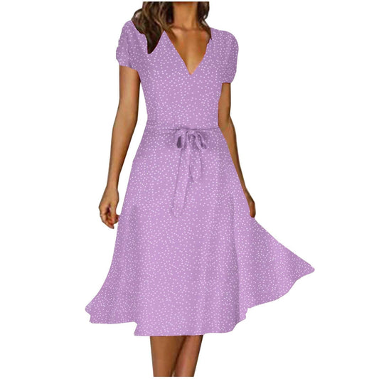 aihihe Summer Dresses for Women 2024 Petite Midi Dresses Fitted Plus Size Boho Midi Dresses Casual Draped Dress White Boho Beach Dress Flowy Yellow Dress