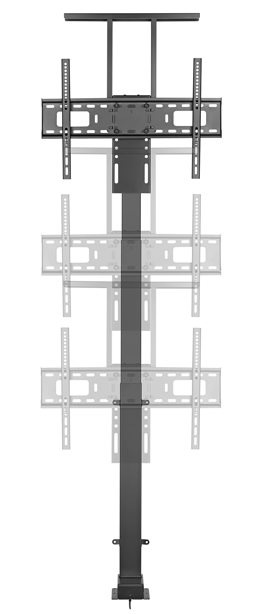 ynVISION.DESIGN Motorized TV Lift Mount for 37"-77" TV's | Vertical Lift Motor TV Stand with RF Remote and Smart Phone Control via WiFi