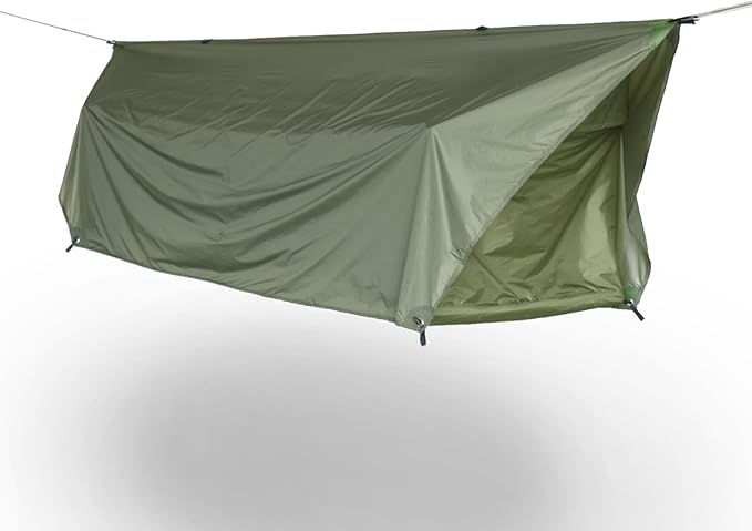 Haven Tents Lay Flat Hammock Tent - Waterproof Tent & Camping Hammock with Mosquito Net - Includes Insulated Pad and Rainfly - Haven Tent, Haven XL, Haven Safari