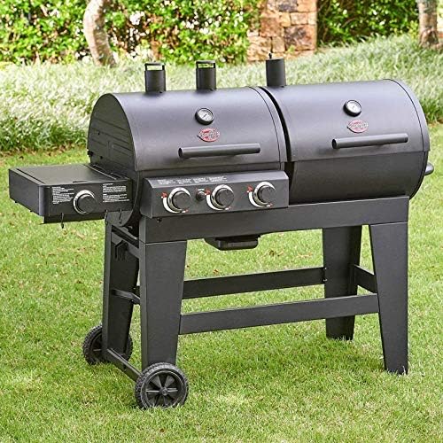 Hongso Porcelain Coated Cast Iron Grill Cooking Grates Replacement for Chargriller Models 2121, 2123, 2222, 2828, 3001, 3030, 3725, 4000, 5050, 5252, 5650,9020. Set of 3