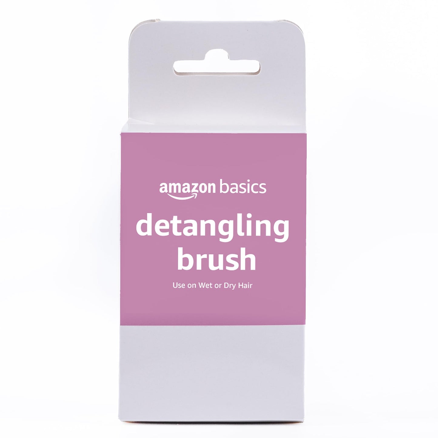 Amazon Basics Detangling Palm Hair Brush For All Hair Types Wet or Dry