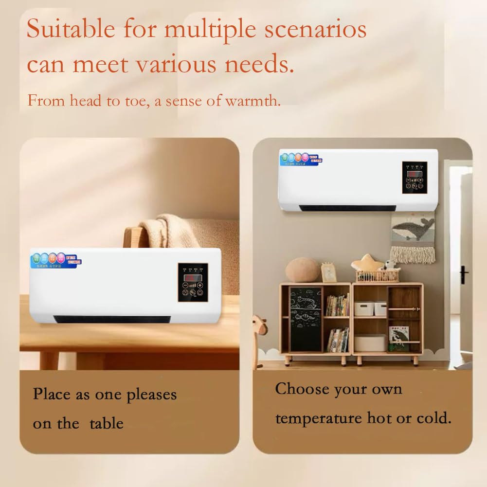 Air Conditioner Pro, Portable Air Conditioner, Mini Wall Mount AC Unit for Home Office Bedroom (A)