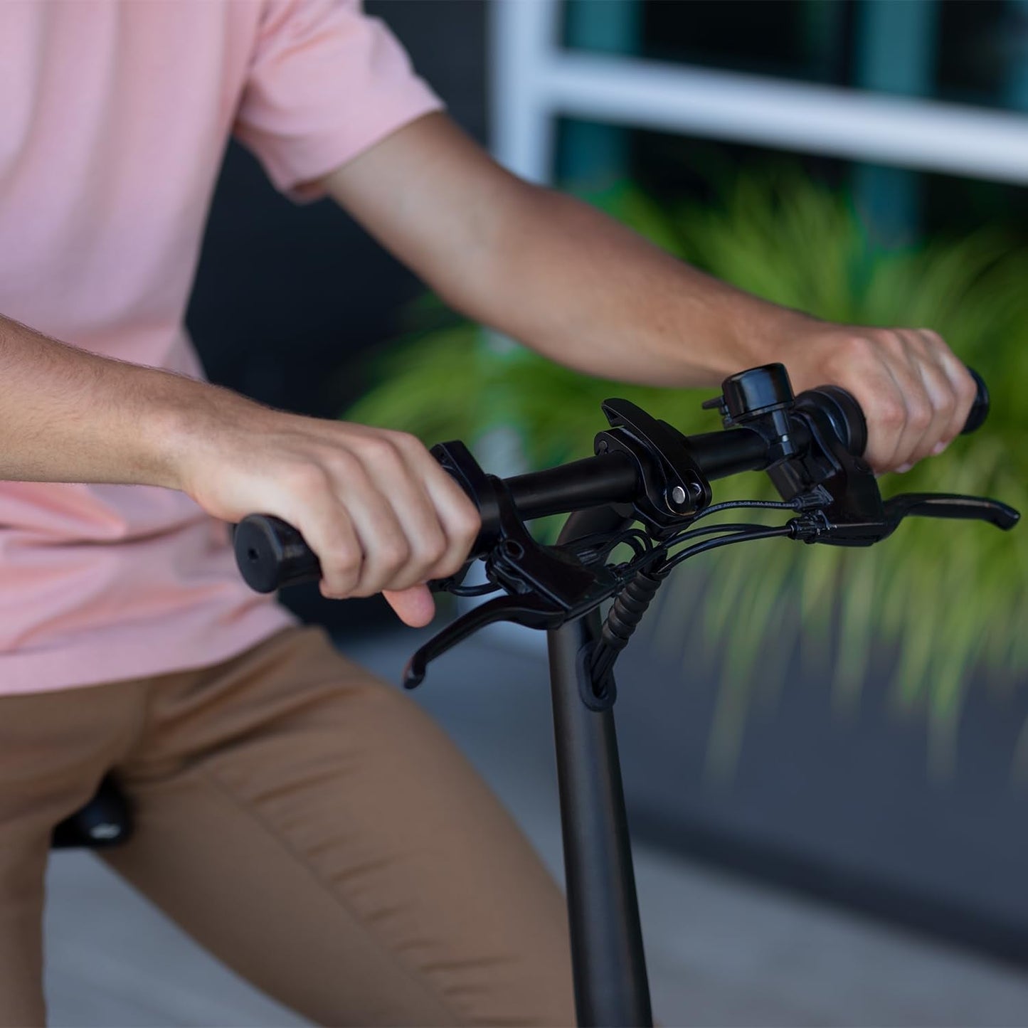 Jetson Bolt Pro Adult Electric Bike, Pedal Assist up to 30 Miles, Foldable, Built-in Carrying Handle, Lightweight Frame, LED Headlight, Dual Disc Brakes, Twist Throttle & Cruise Control, Ages 12+