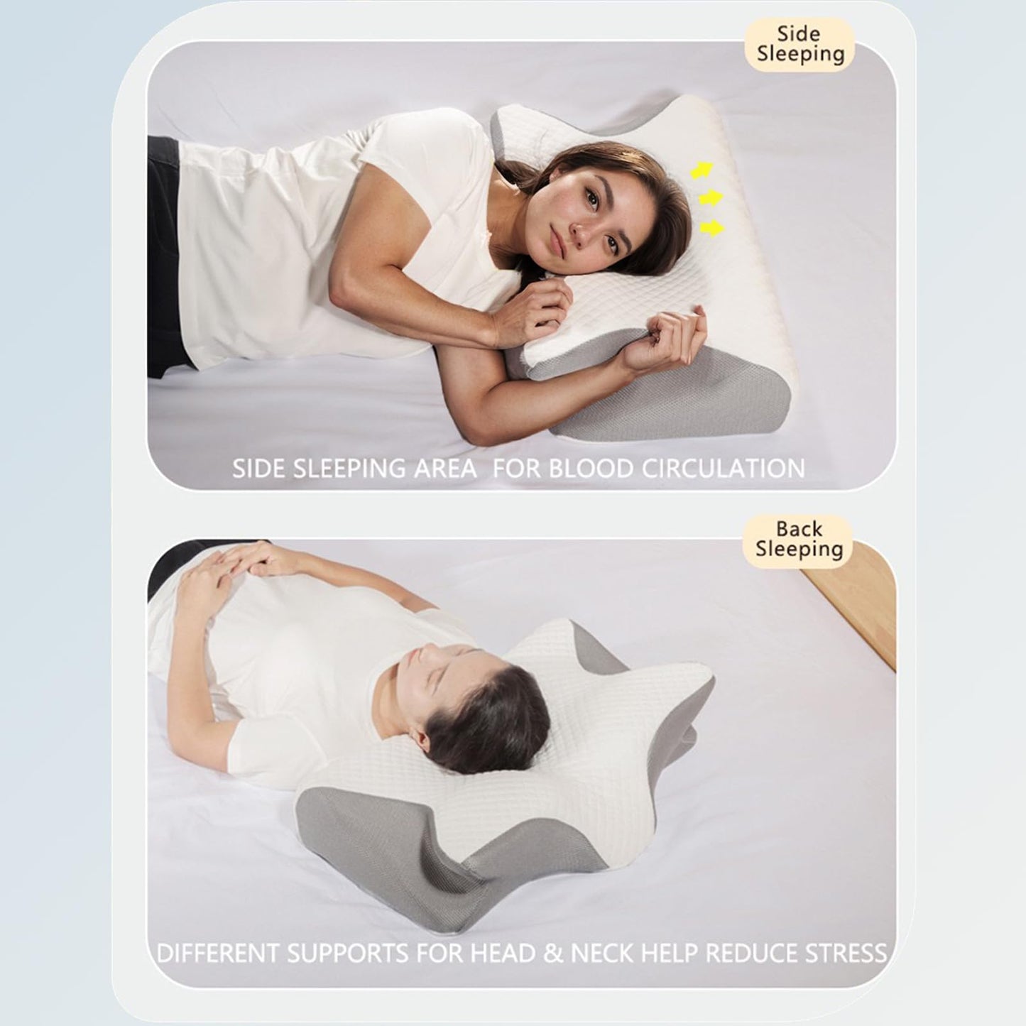 Dreamers Relief Pillow, Orthinex Cervical Neck Pillow, Contour Memory Relief Pillow, Memory Foam Neck Pillows, Premium Ergonomic