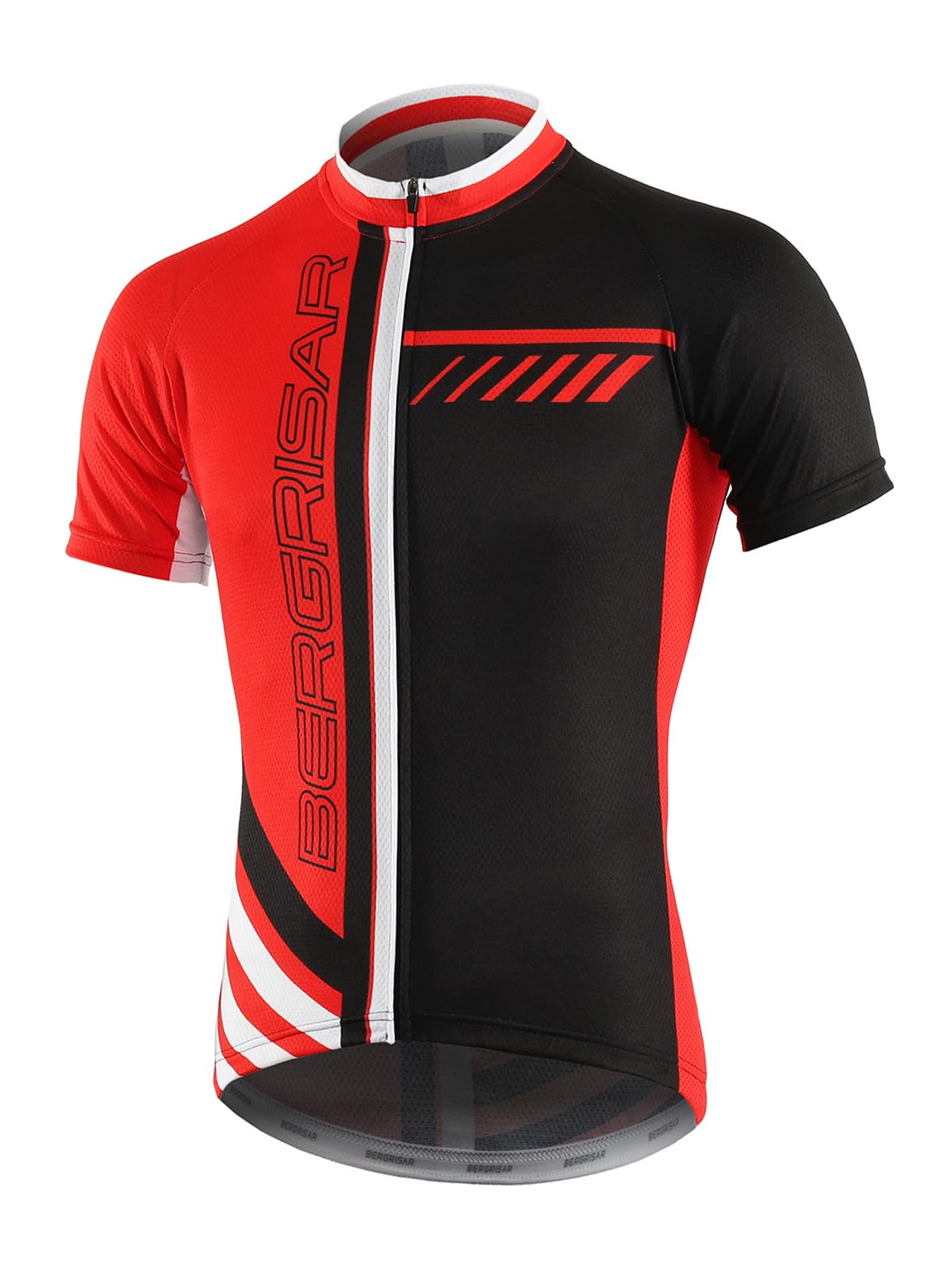 BERGRISAR Men's Cycling Jerseys Short Sleeves Bike Shirt