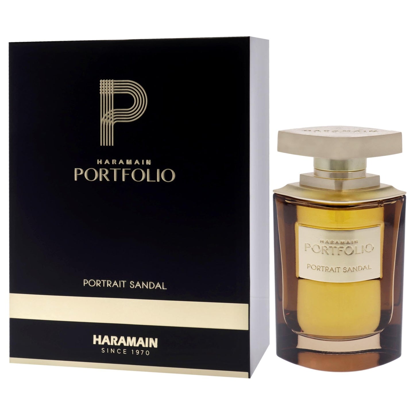 Al Haramain Portfolio Portrait Sandal - Arabian Perfume for Women and Men - Unisex Perfume - Long Lasting Perfume for Men and Women - 2.5 oz