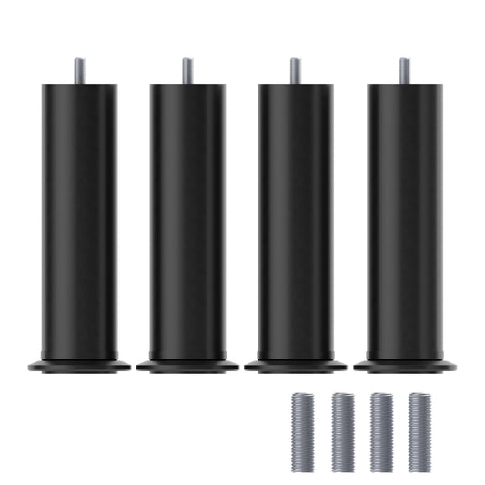 Yireehome Adjustable 8-12 inch Bed Legs Metal Replacement Heavy Duty Leg M8 M10 Thread (Set of 4) Support Leg for Adjustable Bed Frame, Sofa, Cupboard, Desk