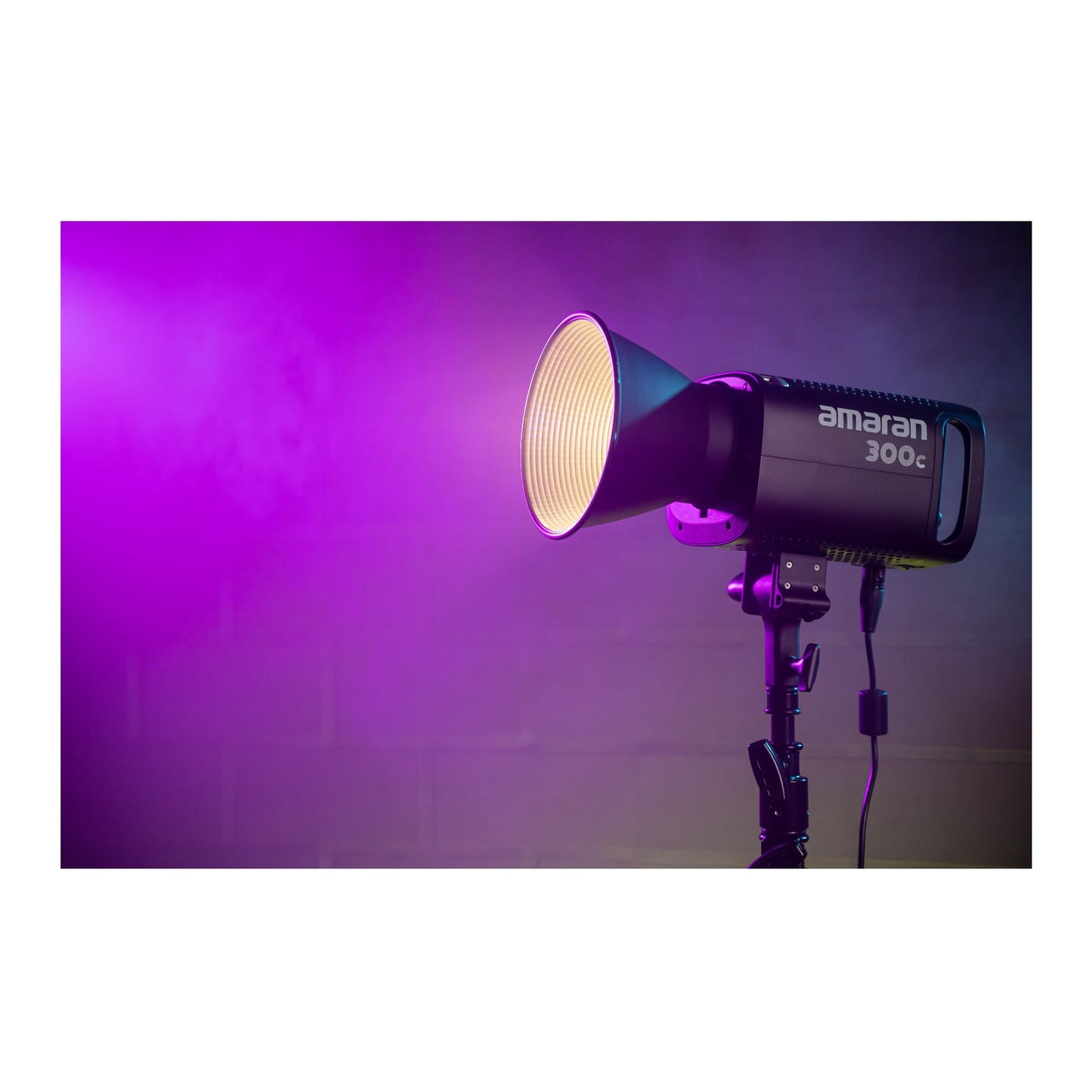 Aputure amaran 300c Point-Source RGB LED Monolight with Bowens Mount Compatibility and Integrated Controls