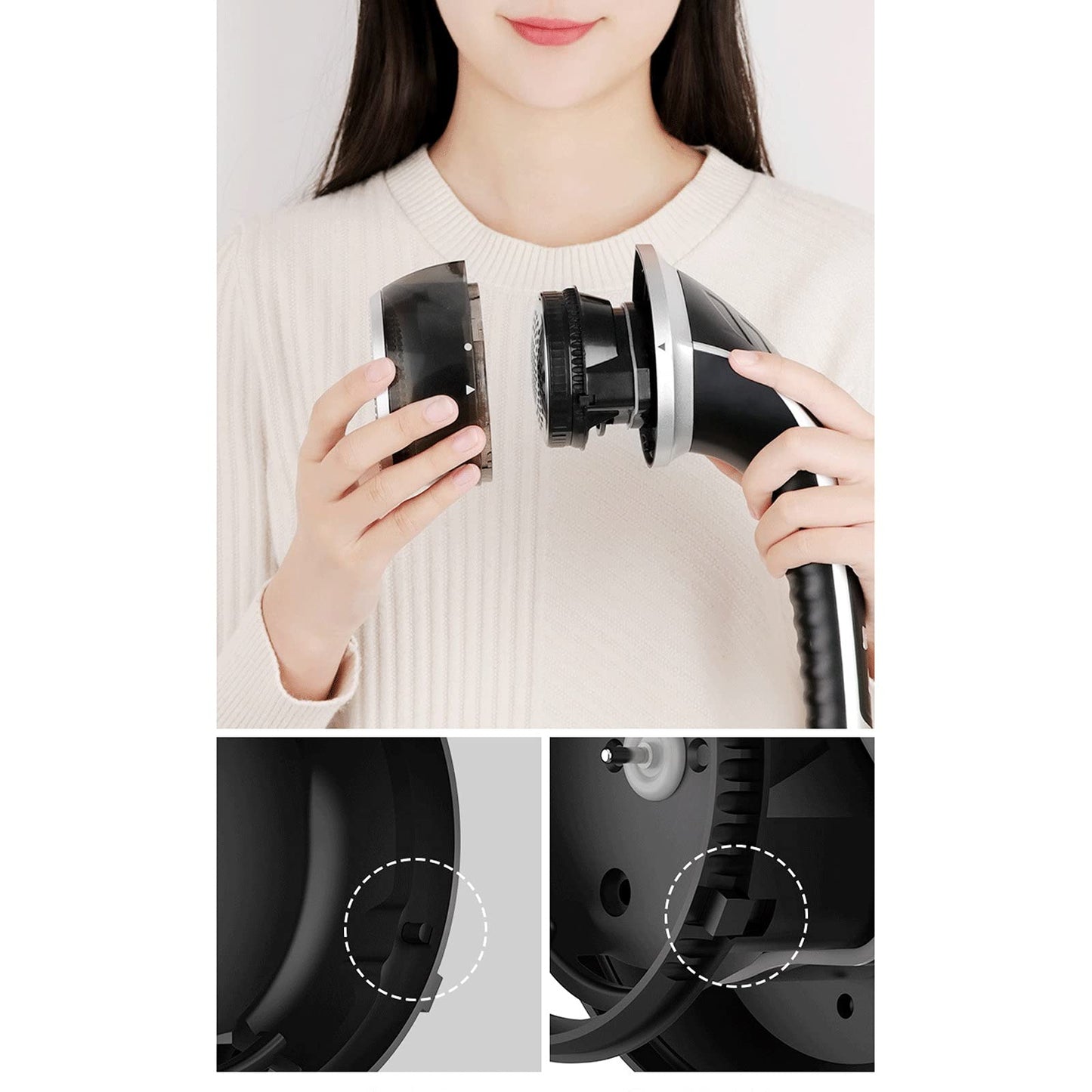 Fabric Shaver Defuzzer Electric Lint Remover USB Rechargeable Pill Fuzz Remover for Clothes Couch Blanket Lint Remover Sweater