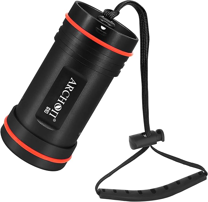 ARCHON Aluminum Alloy Waterproof Car Key Holder FOB Case, Keychain Dry Storage Box for Swimming,Diving Essential, Small Bag Kit for Boating