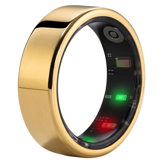 AMOVAN Smart Ring, Health Tracker for Monitor Health, Sleep Tracking Wearable and Heart Rate Fitness Blood Oxygen, IP68 Waterproof, Compatible with iOS and Android