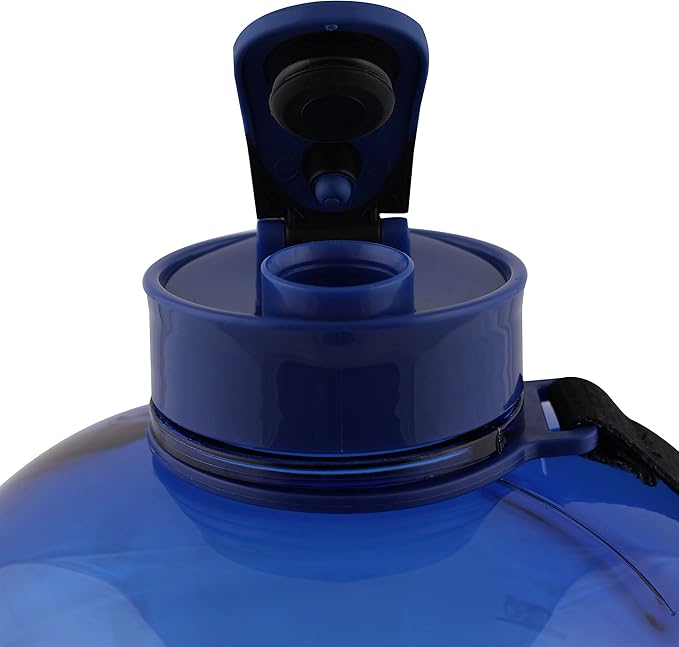 FOCO NFL Team Logo 2L Plastic Clear Large Sports Water Bottle