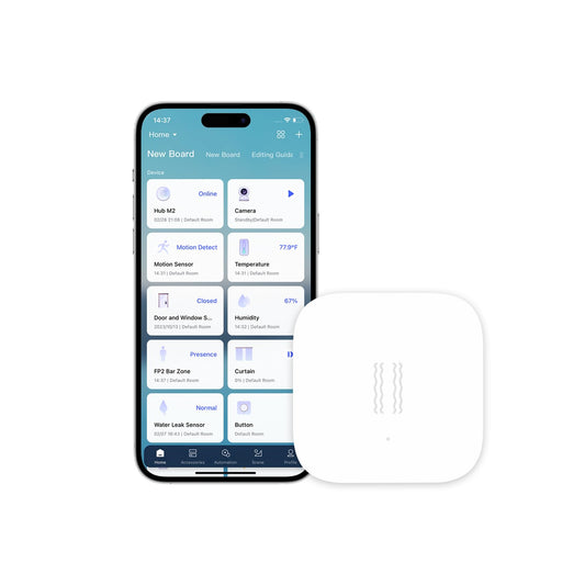 Aqara Zigbee Vibration Sensor, Wireless Mini Glass Break Detector for Alarm System and Smart Home Automation, Requires AQARA HUB, Compatible with Apple HomeKit, Works with IFTTT, Home Assistant