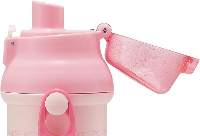 Skater My Melody Plastic Water Bottle with Strap 16.23oz -Friends