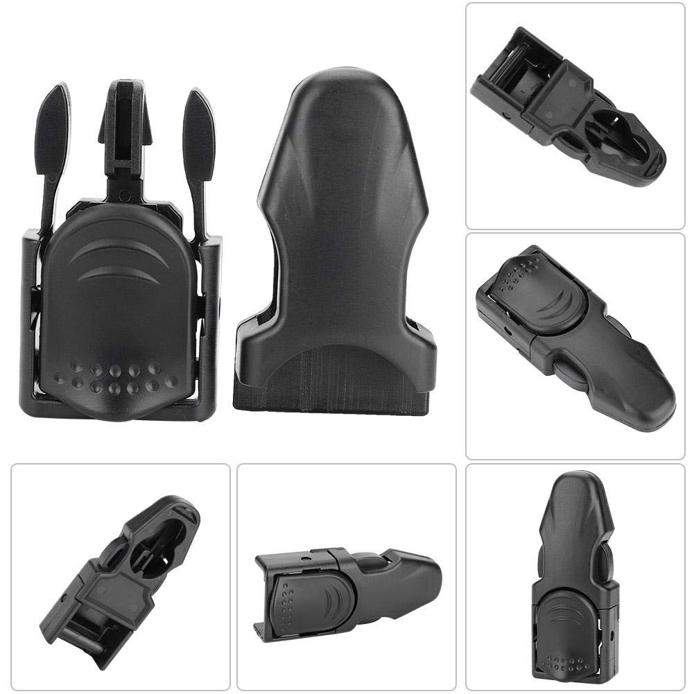 Alomejor Fin Strap Buckles Replacement Adjustable Swimming Fin Flippers Buckles Replacement Spare Accessories for Diving Diving Diver(B)