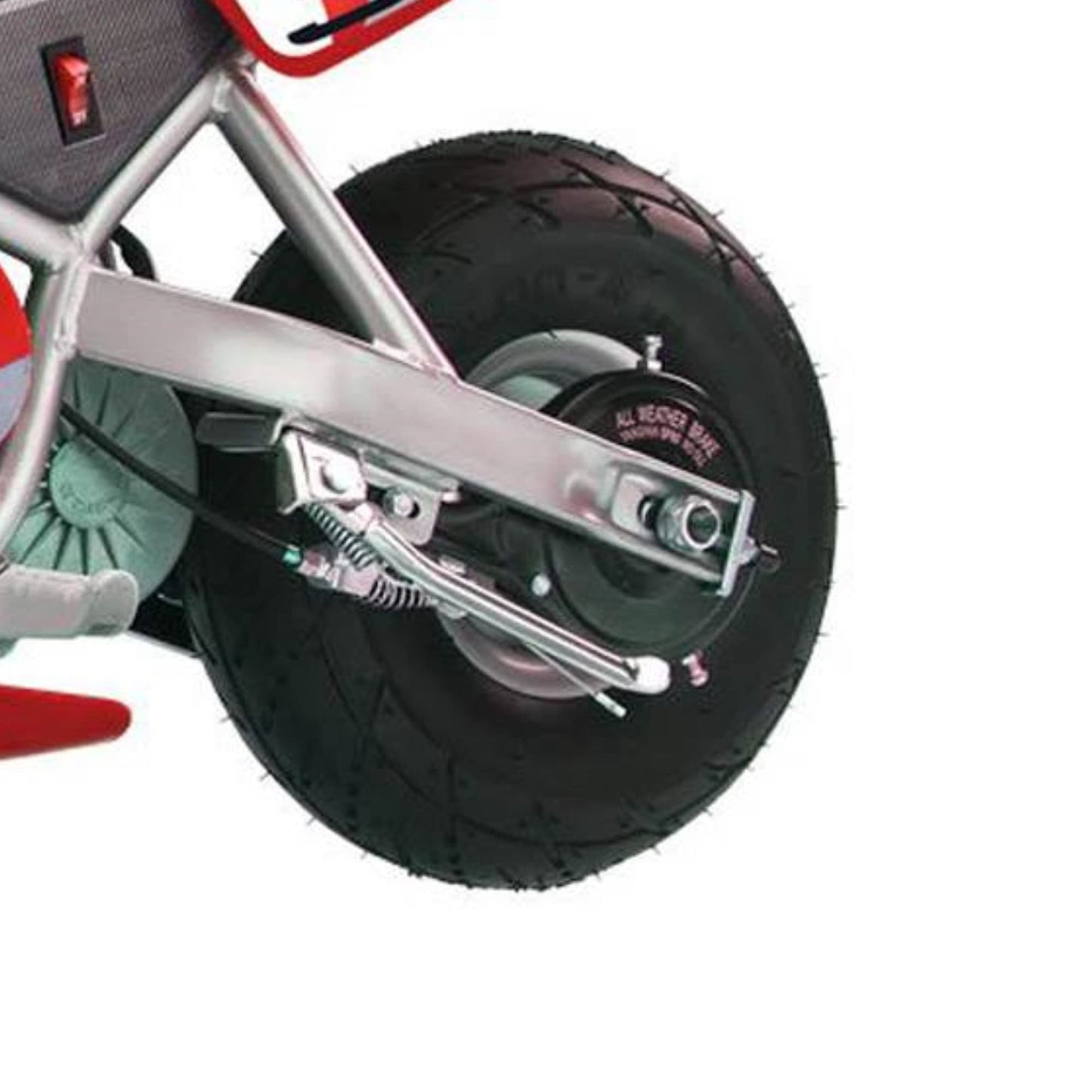 Razor 24 Volt Mini Electric Bike 1 Speed Dirt Racing Motorcycle Pocket Rocket with 10” Pneumatic Tires, Speeds up to 15 MPH, Ages 13 Plus, 2 Pack, Red